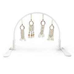 Macrame Lounge Mat & Play Gym Bundle