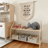 Wood Montessori Shelf
