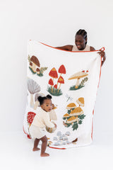 Mushroom Throw Blanket