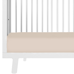 Organic Crib Sheet - Taupe