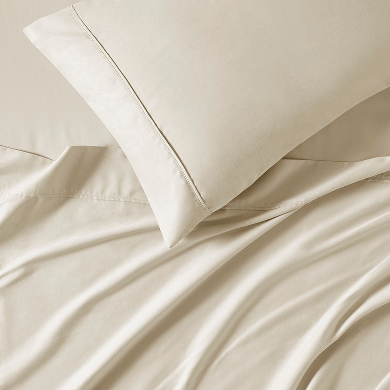 300 Thread Count 100% Organic Cotton Deep Pocket Sheet Set