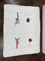 Organic Rectangle Play Mat – Sweet Bunnies