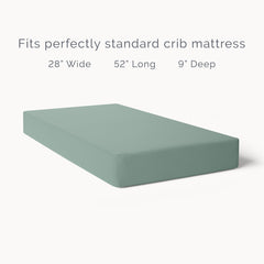 Organic Cotton Fitted Crib Sheet
