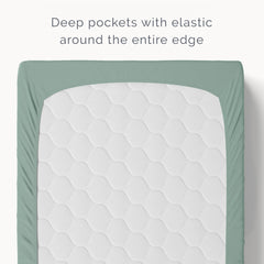 Organic Cotton Fitted Crib Sheet