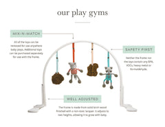 Jungle Wooden Baby Play Gym