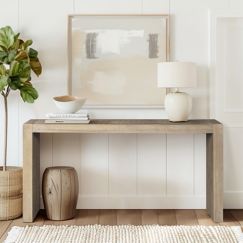 Monterey Counter-Height Wood Console Table (64"W)